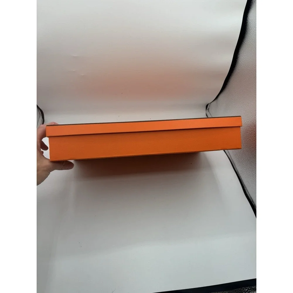 Hermes Authentic‎ Empty Gift box Tissue Ribbon 15